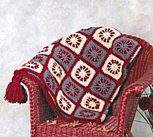 Crochet Burst of Color Afghan