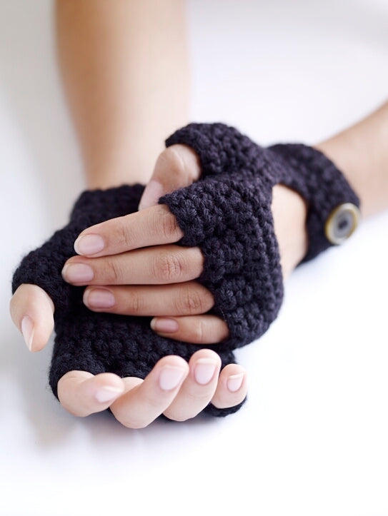 Crochet Driving Gloves (Crochet) - Version 1