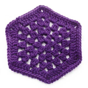 Crochet Motif II: 'Granny Stitch' Hexagon (Crochet)