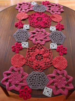 Crochet Shapes Table Runner (Crochet)