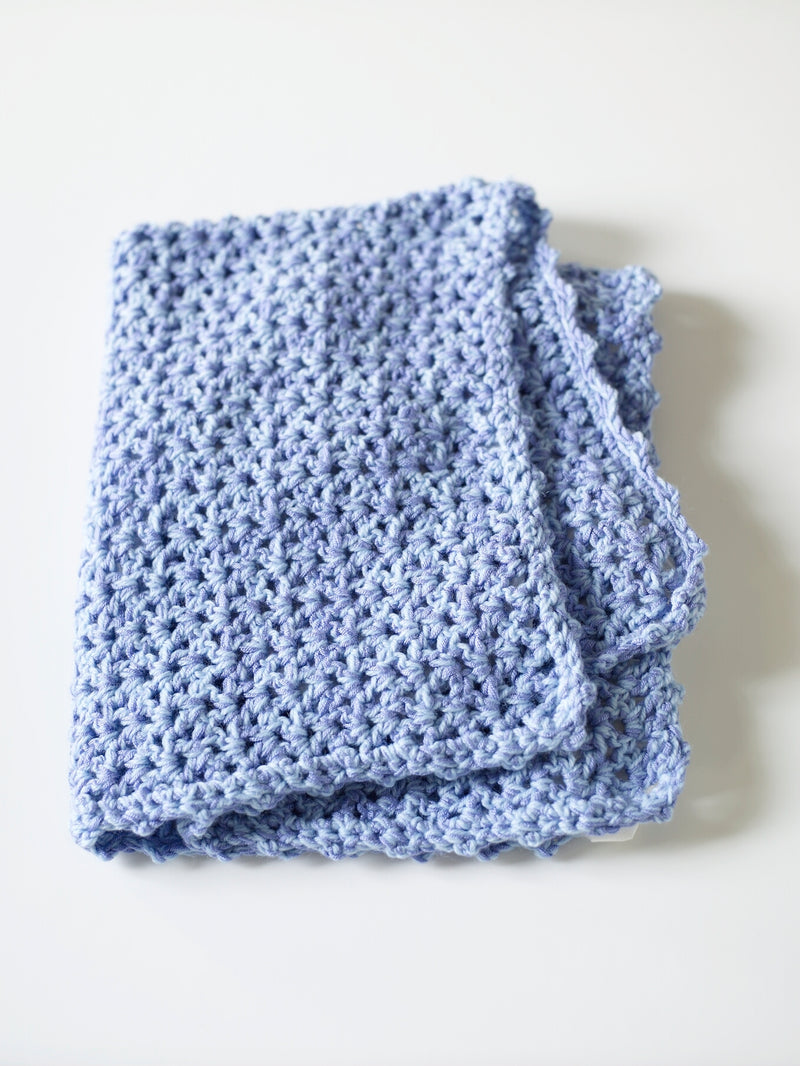 Crochet V Stitch Blankie Pattern (Crochet) - Version 2