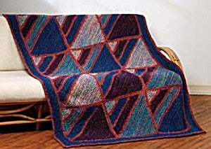 Crochet Waves of Color Afghan
