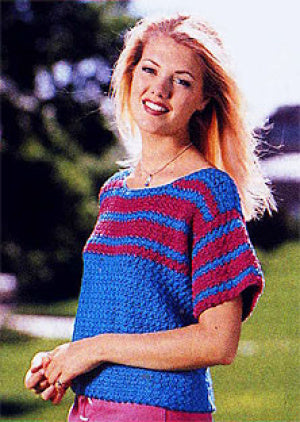 Crocheted Summer Pullover