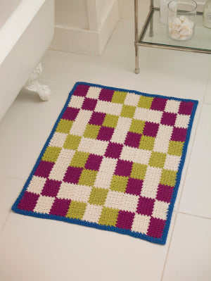Crosswalk Bath Mat (Crochet)