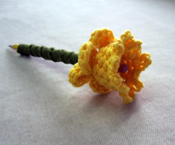 Daffodil Pencil Pattern (Crochet)
