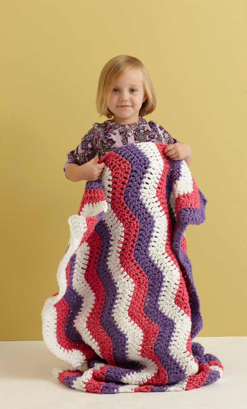 Delicious Colors Baby Afghan Pattern (Crochet)