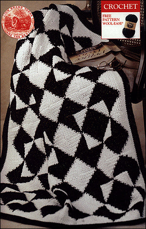 Diamond Crochet Throw Pattern