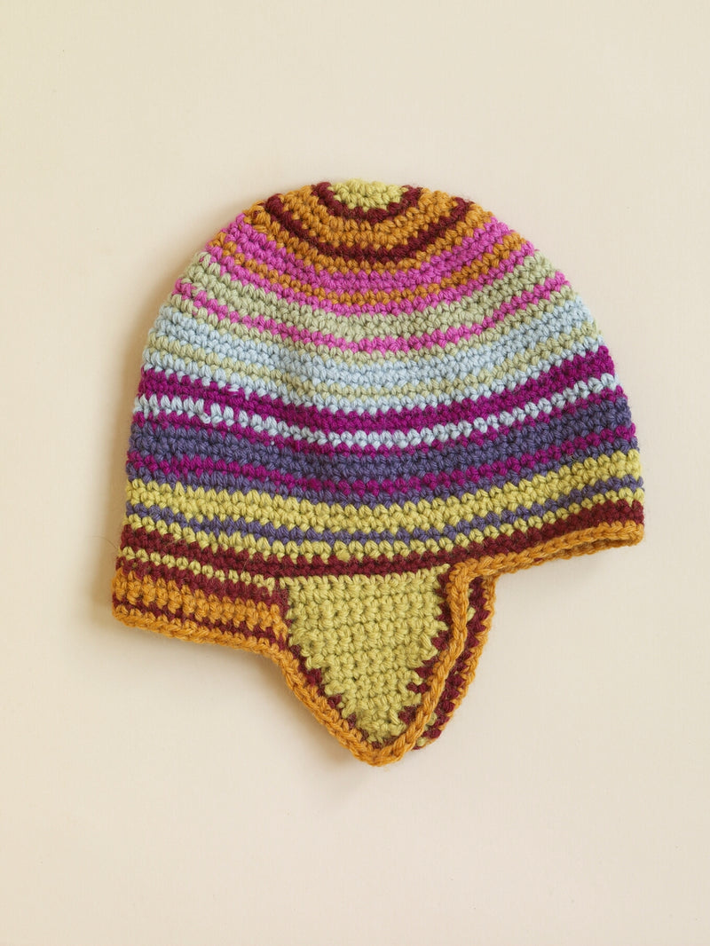 Earflap Hat Pattern (Crochet) - Version 4