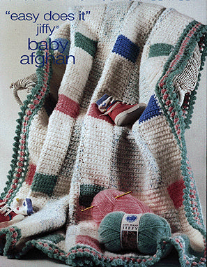 Easy Does It Baby Blanket Pattern (Crochet)