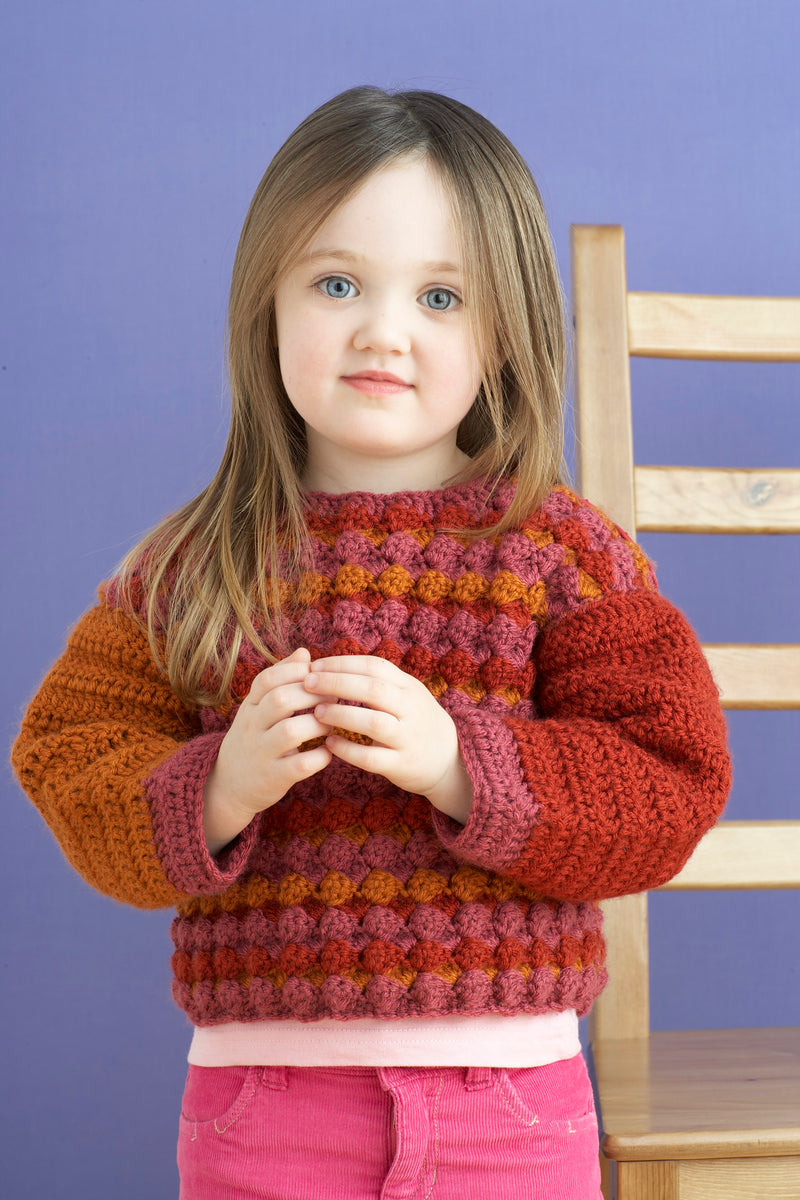 Easy On Baby Sweater Pattern (Crochet)