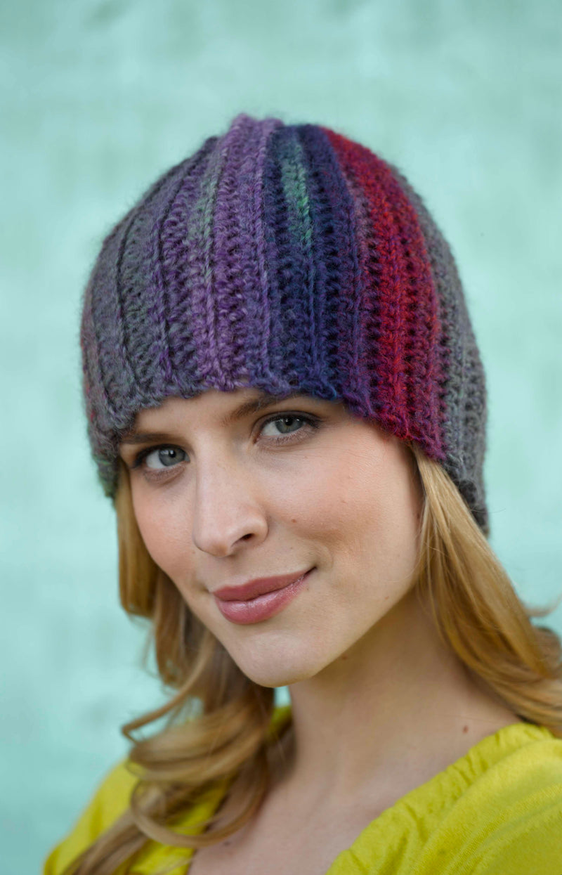 Easy Sideways Hat (Crochet)
