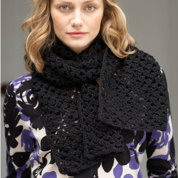 Chevron Lace Shawl (Crochet) – Lion Brand Yarn