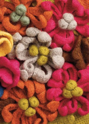 Felted Foliage Pattern (Crochet)
