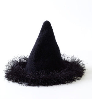 Felted Witch Hat Pattern (Crochet)