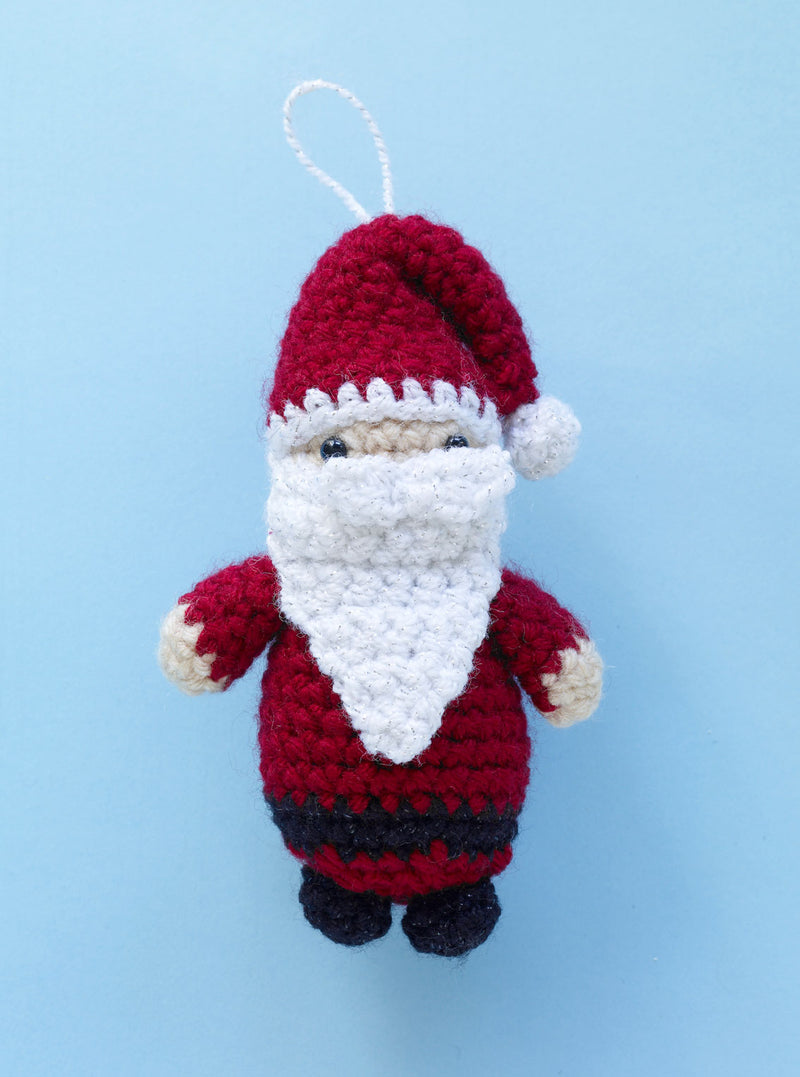 Festive Santa (Crochet)