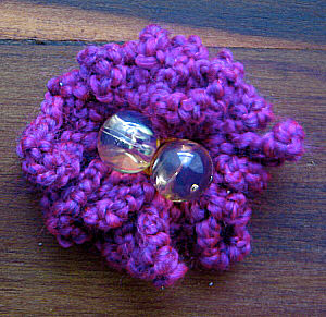 Flower Hair Tie Pattern (Crochet)