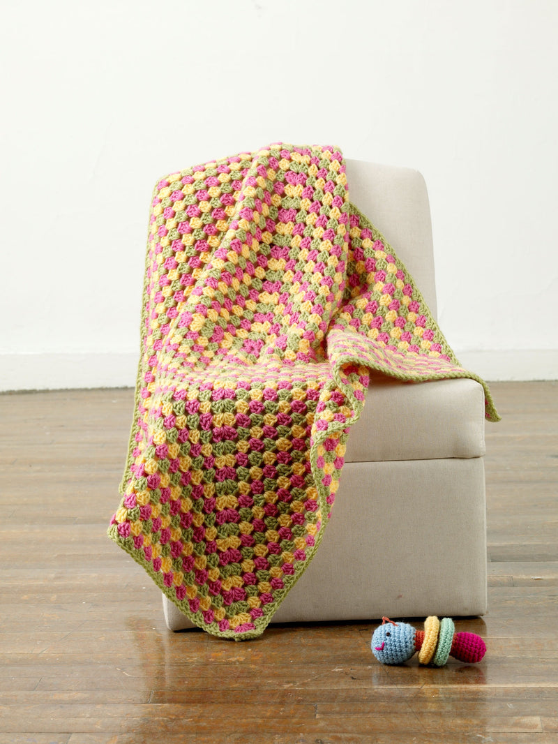 Fresh Colors Baby Afghan Pattern (Crochet)