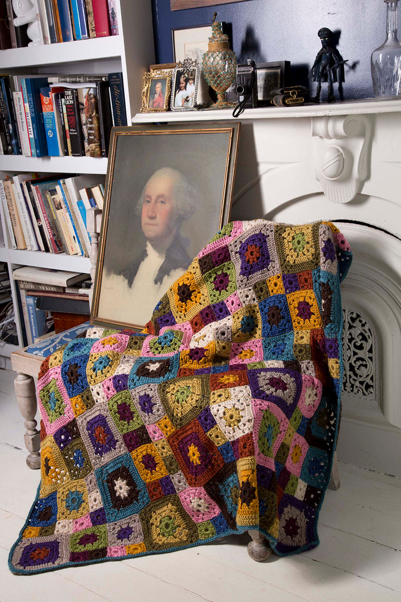 Garden Patch Granny Afghan (Crochet) - Version 2