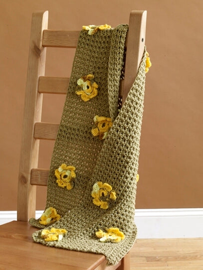 Garden Scarf Pattern (Crochet)