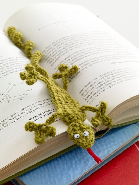 Gecko Bookmark Pattern (Crochet)