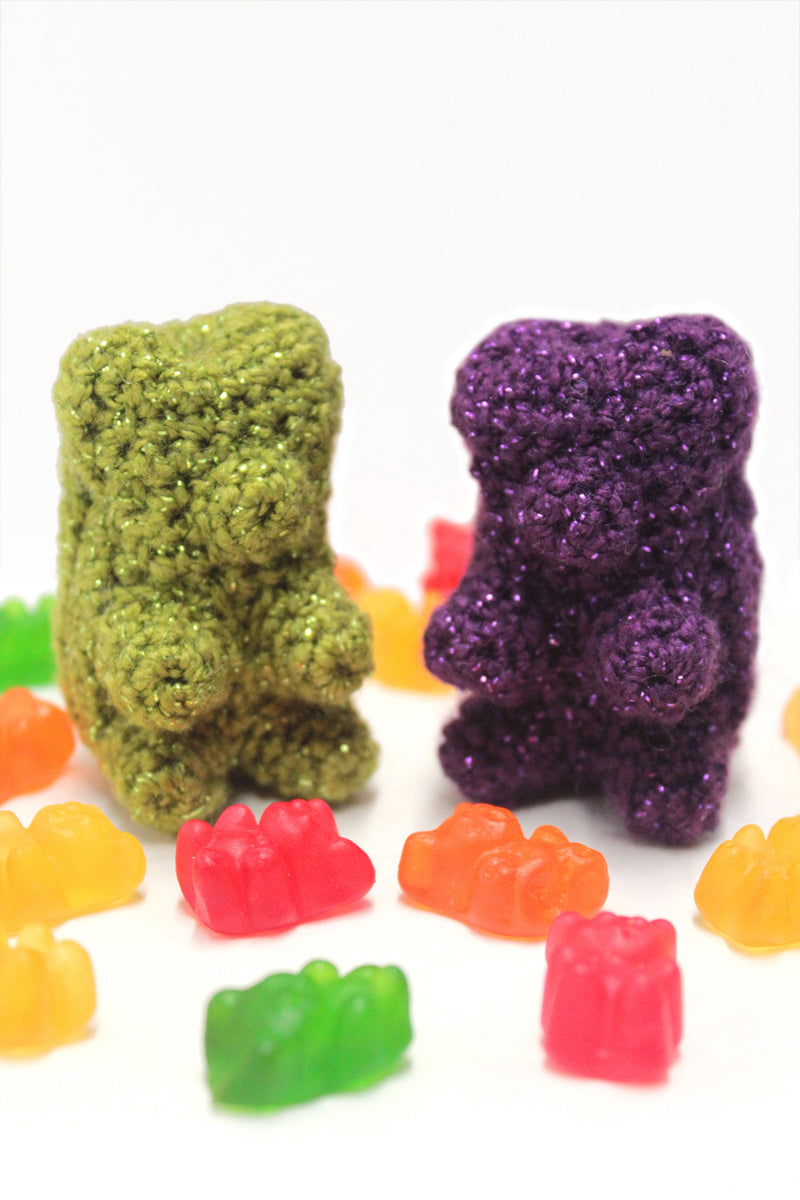 Glitter Gummy Bears Pattern (Crochet)