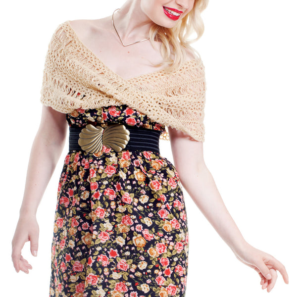 Hairpin Lace Mobius Wrap (Crochet) – Lion Brand Yarn