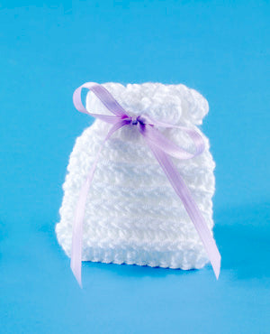 Half Double Crochet Wedding Favor Sachet Pattern (Crochet)