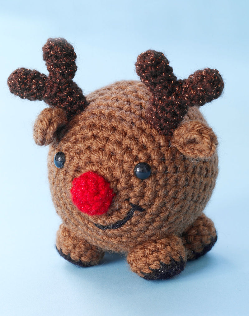 Happy Reindeer (Crochet)