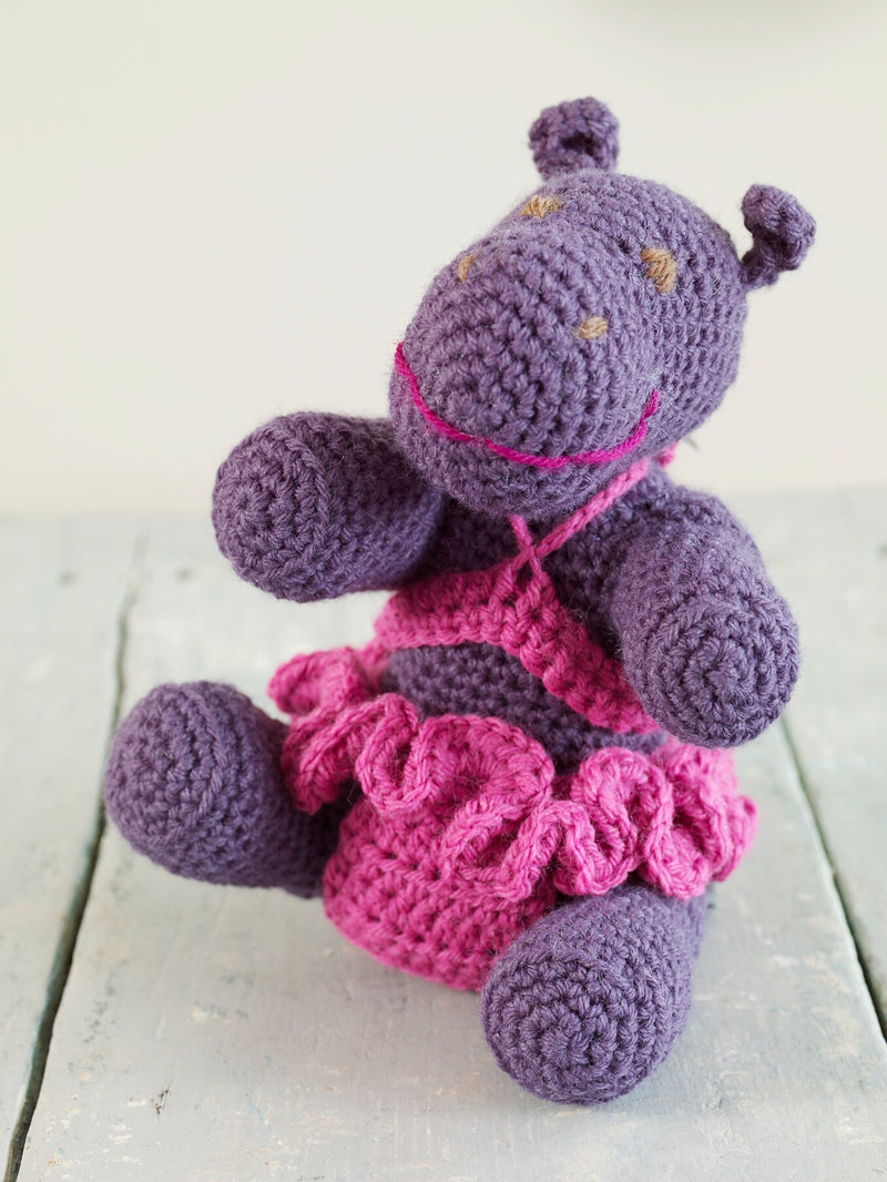 Heather The Hippo Pattern (Crochet)