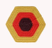 Hexagon Washcloth (Crochet) - Version 2