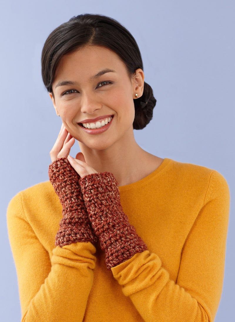 High Five Wristers Pattern (Crochet)