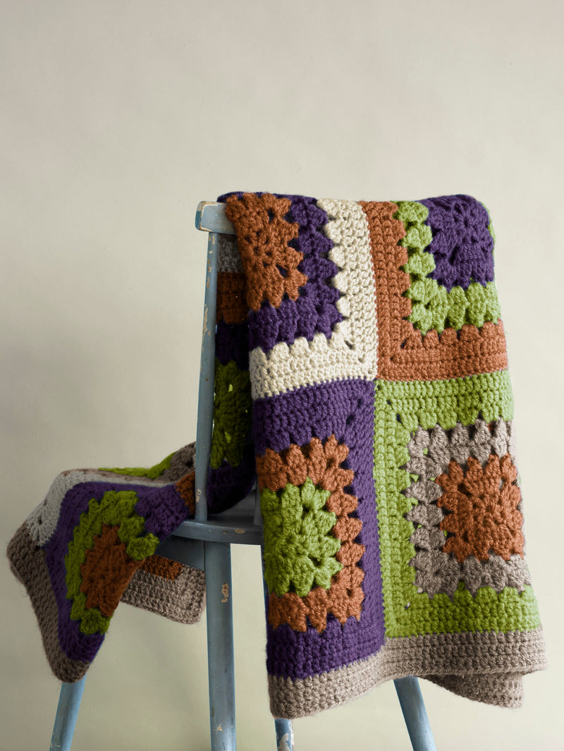 Hither Green Throw (Crochet)