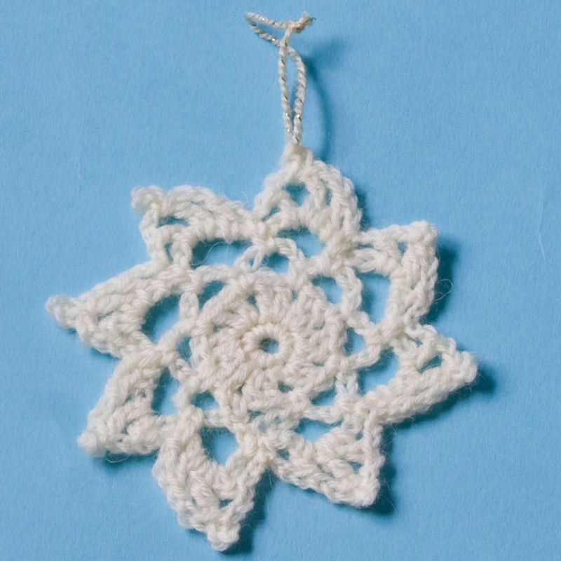 Holiday Snowflake Pattern (Crochet) - Version 3