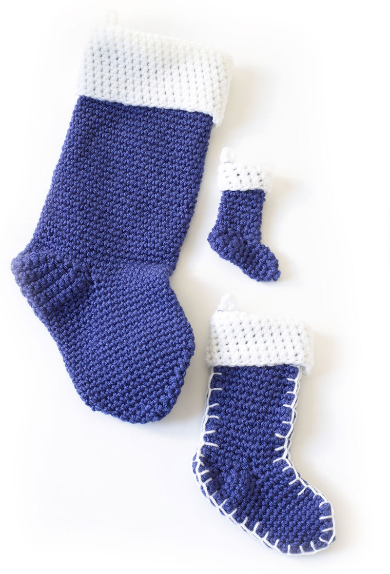 Holiday Stockings Pattern (Crochet)