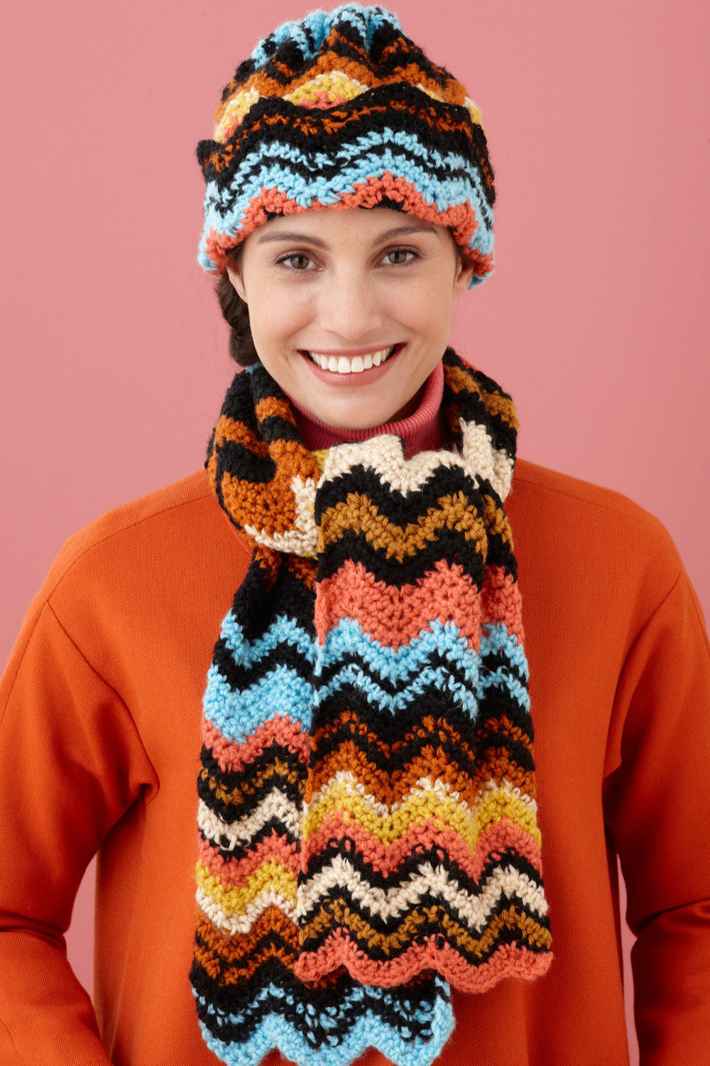 Crochet Ripple Hat Pattern Ripple Wave Beanie – Free Crochet Pattern