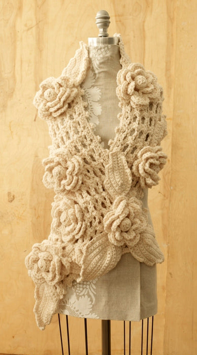 Irish Lace Scarf (Crochet)