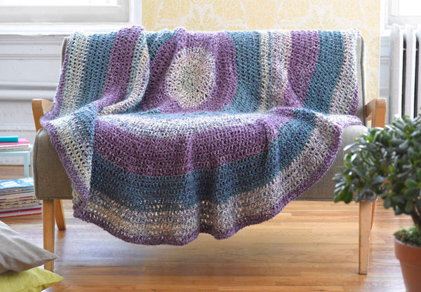 Kew Gardens Afghan (Crochet) – Lion Brand Yarn
