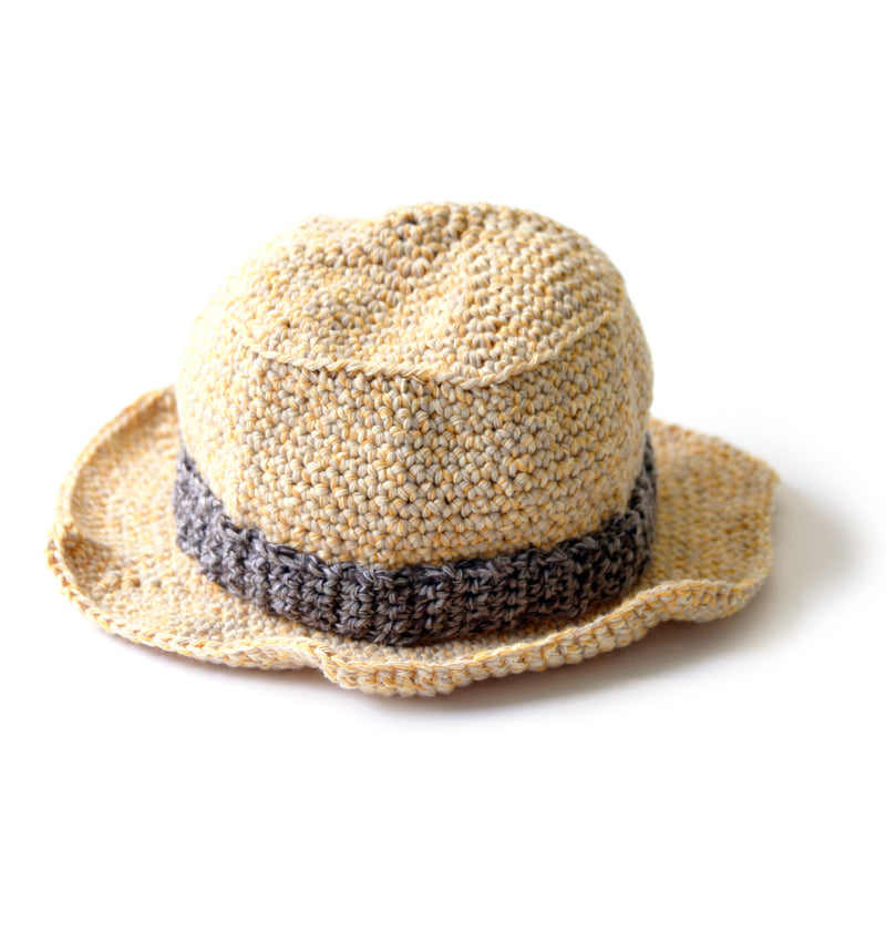 Kids Sun Hat Pattern (Crochet)