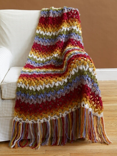 Lacy Throw Pattern (Crochet)