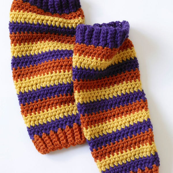 Crochet Leg Warmers Pattern ⋆ Melody's Makings