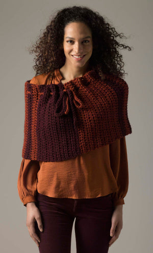 Level 1 Crocheted Poncho (Crochet)