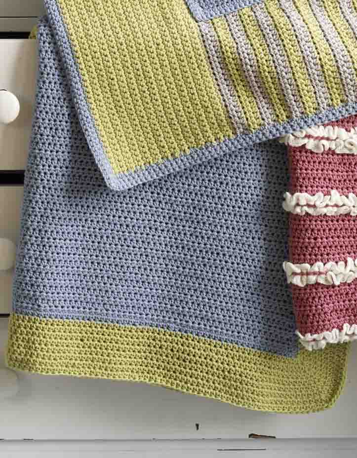 Make It Yours Bordered Blankie Pattern (Crochet)