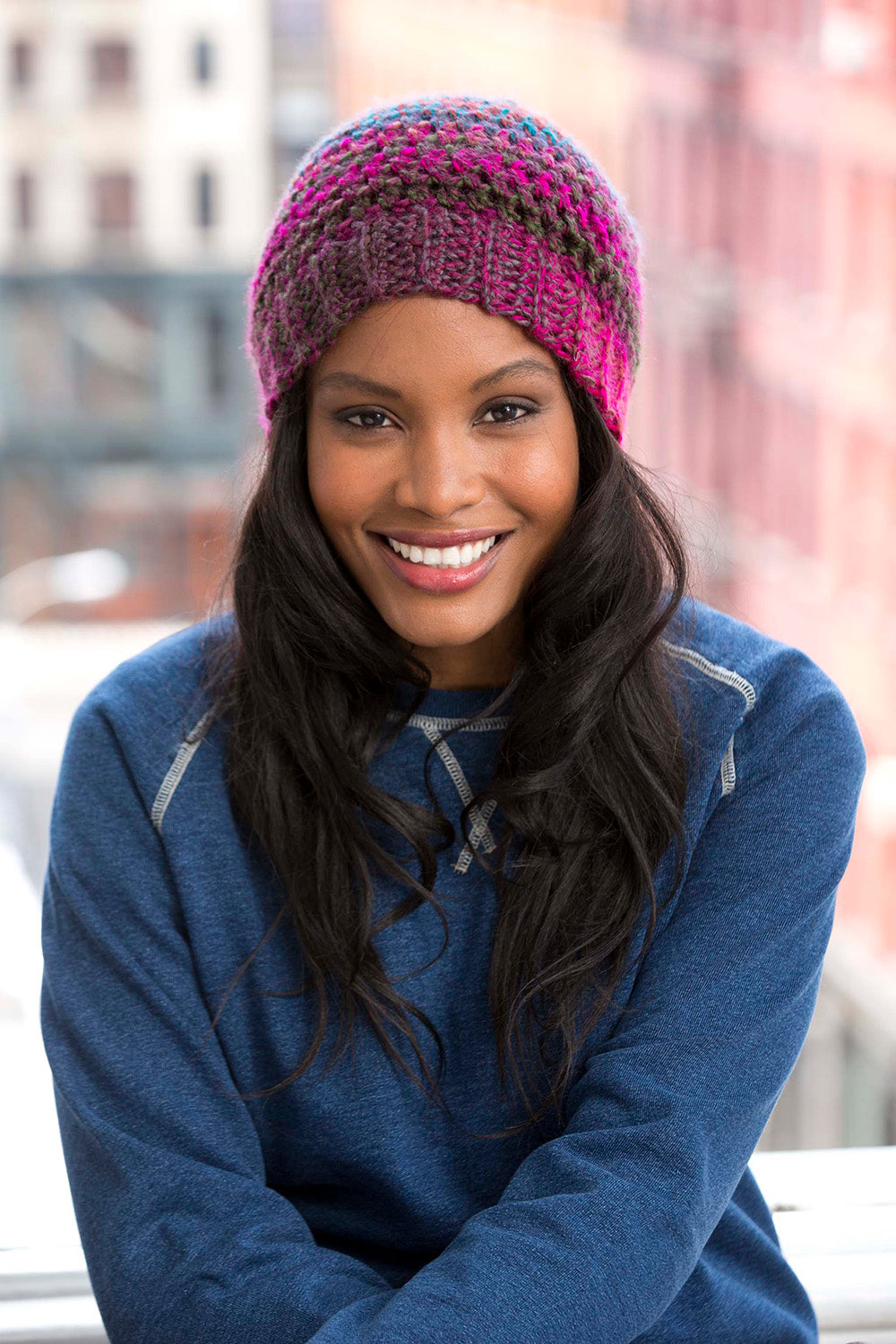 Metropolitan Ave. Hat (Crochet) - Version 3 – Lion Brand Yarn