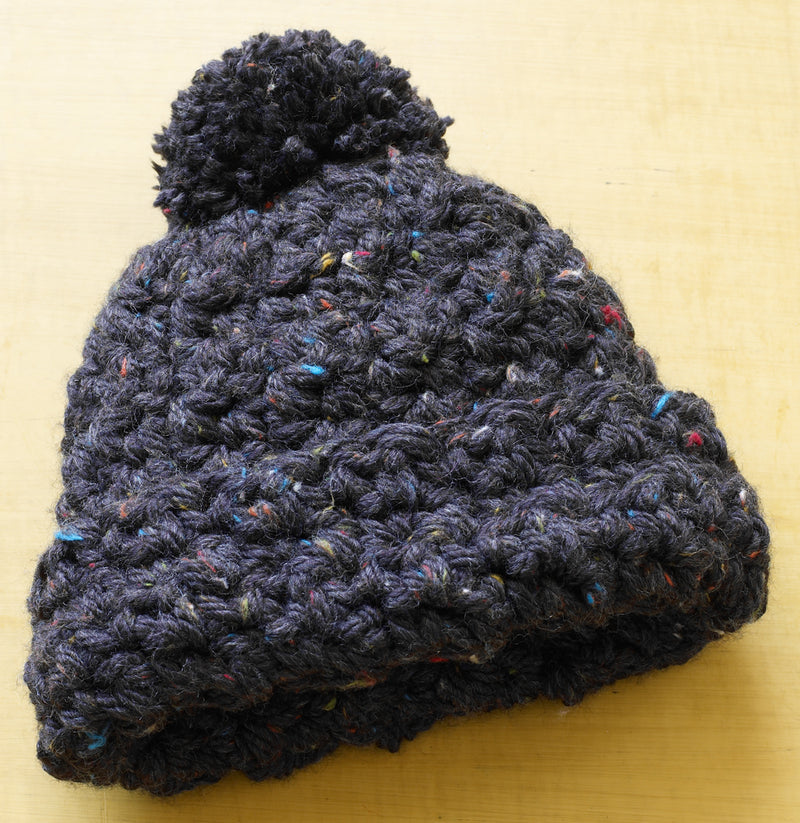 Midnight Crochet Hat