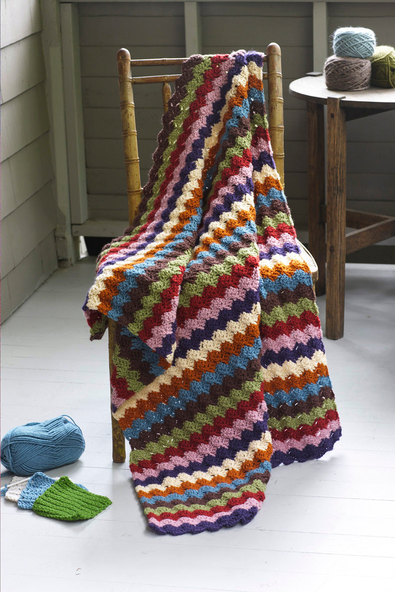 Modern Alchemy Afghan (Crochet) – Lion Brand Yarn