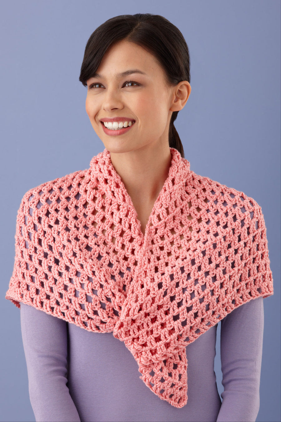 Modern Lace Shawl (Crochet)