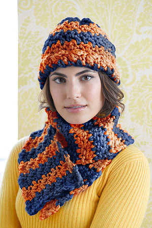 Montmartre Hat and Scarf Pattern (Crochet)