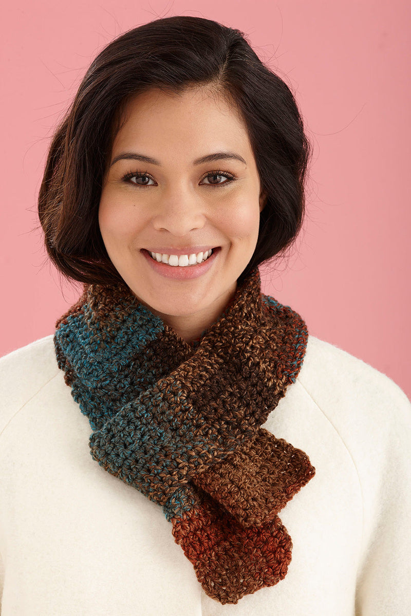 One Ball Mitered Stripe Scarf image 1