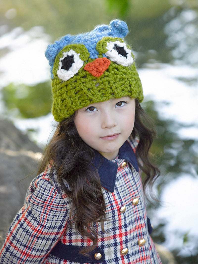 Owl Hat Pattern (Crochet)