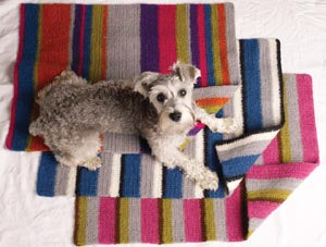 Pampered Paws Felted Pet Mat Pattern (Crochet)